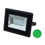 Lampy pozostałe - Projektor LED V-TAC 20W Czarny E-Series IP65 VT-4021 Kolor Zielony 1700lm - miniaturka - grafika 1