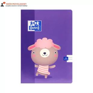 Oxford Zeszyt A5/16K linia podwójna Kids 10szt) - Zeszyty szkolne - miniaturka - grafika 2