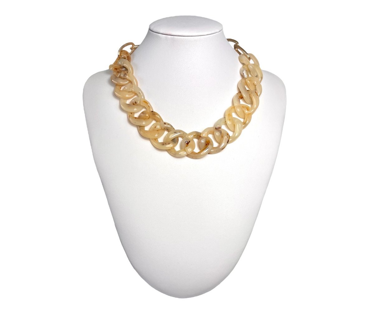 Naszyjnik Chanel Honey Chain z żywicy 07/Raffaella De Angeli