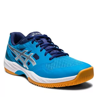 Buty sportowe męskie - Buty Asics Gel-Court Hunter 3 1071A088 Island Blue/Pure Silver 401 - grafika 1