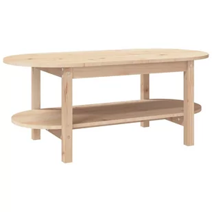 Stolik kawowy, 110x55x45 cm, lite drewno sosnowe Lumarko - Ławy i stoliki kawowe - miniaturka - grafika 3