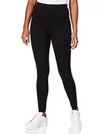 Legginsy - Urban Classics Damskie legginsy z koronką, czarny, M - miniaturka - grafika 1