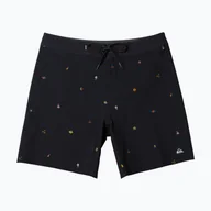 Spodenki damskie - Szorty kąpielowe męskie Quiksilver Surfsilk Straight Leg 18 black - miniaturka - grafika 1