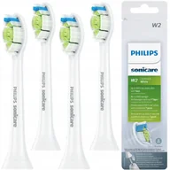 Końcówki do szczoteczek elektrycznych - 4x Końcówki wybielające Philips Sonicare W2 Optimal White HX6064/10 białe - miniaturka - grafika 1