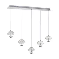 Lampy sufitowe - Milagro VENUS 5 zwis Led - Żyrandol/lampa wisząca LED 25 W 317 - miniaturka - grafika 1
