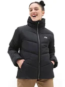 Kurtki damskie - Vans Kurtka pikowana "Foundry" w kolorze czarnym - miniaturka - grafika 1