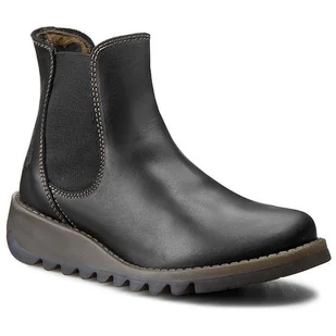 Sztyblety Fly London Salvfly P143195000 Czarny - Botki damskie - miniaturka - grafika 1