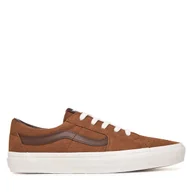 Trampki męskie - Tenisówki Vans Sk8-Low VN0009QRBRO1 Brązowy - miniaturka - grafika 1