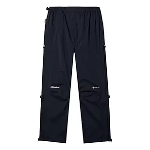 Berghaus Paclite Spodnie Mężczyźni, black S 2020 Spodnie przeciwdeszczowe 32373-B50-S STD - Spodnie męskie - miniaturka - grafika 1