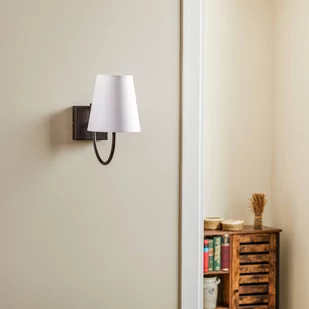 Lampa ścienna Paro z kloszem tekstylnym - Lampy ścienne - miniaturka - grafika 2