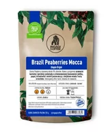 Kawa - Kawa ziarnista Ingagi Coffee Brazil Peaberries Mocca 250g - miniaturka - grafika 1