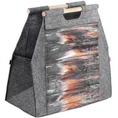 Akcesoria kominkowe - Torba Kosz Stojak Na Drewno Kominkowe Pojemnik - miniaturka - grafika 1