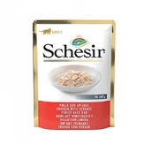 Mokra karma dla kotów - Schesir Filety z kurczaka z okoniem 85 g - miniaturka - grafika 1