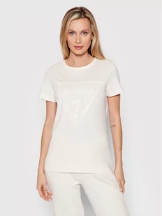 Guess T-Shirt V2RI13 K8HM0 Szary Regular Fit - Koszulki sportowe damskie - miniaturka - grafika 1