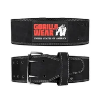 Pasy kulturystyczne - Pas do podnoszenia ciężarów Gorilla Wear 4 Inch Leather Lifting Belt - miniaturka - grafika 1