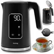 Czajniki elektryczne - Huslog AK-02014H 2200 W 1,7 l czarny - miniaturka - grafika 1