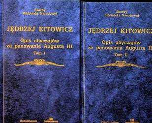 Opis obyczajów za panowania Augusta III Tom 1 i 2 - Historia świata - miniaturka - grafika 1