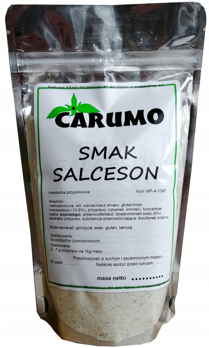CARUMO Smak SALCESON 100g przyprawa KMINKOWA do wyrobów własnych