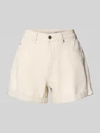 Spodenki damskie - Szorty jeansowe o kroju relaxed fit z mieszanki bawełny model ‘ZURI’ - miniaturka - grafika 1