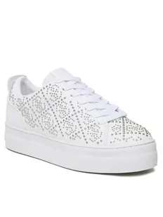 Guess Sneakersy Giaa 7 FL5GA7 ELE12 Biały - Sneakersy damskie - miniaturka - grafika 1