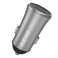 Ładowarki samochodowe - Dudao 3,4A ładowarka samochodowa 2xUSB srebrny R6S - miniaturka - grafika 1