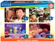 Puzzle - G3 Puzzle 20+40+60+80 Bohaterowie bajek Nowa - miniaturka - grafika 1