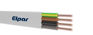 Przewód HDHp-J4x1,5 MM2 (B2ca) 450/750V biały bezhalogenowy ELPAR - Przewody elektryczne - miniaturka - grafika 1