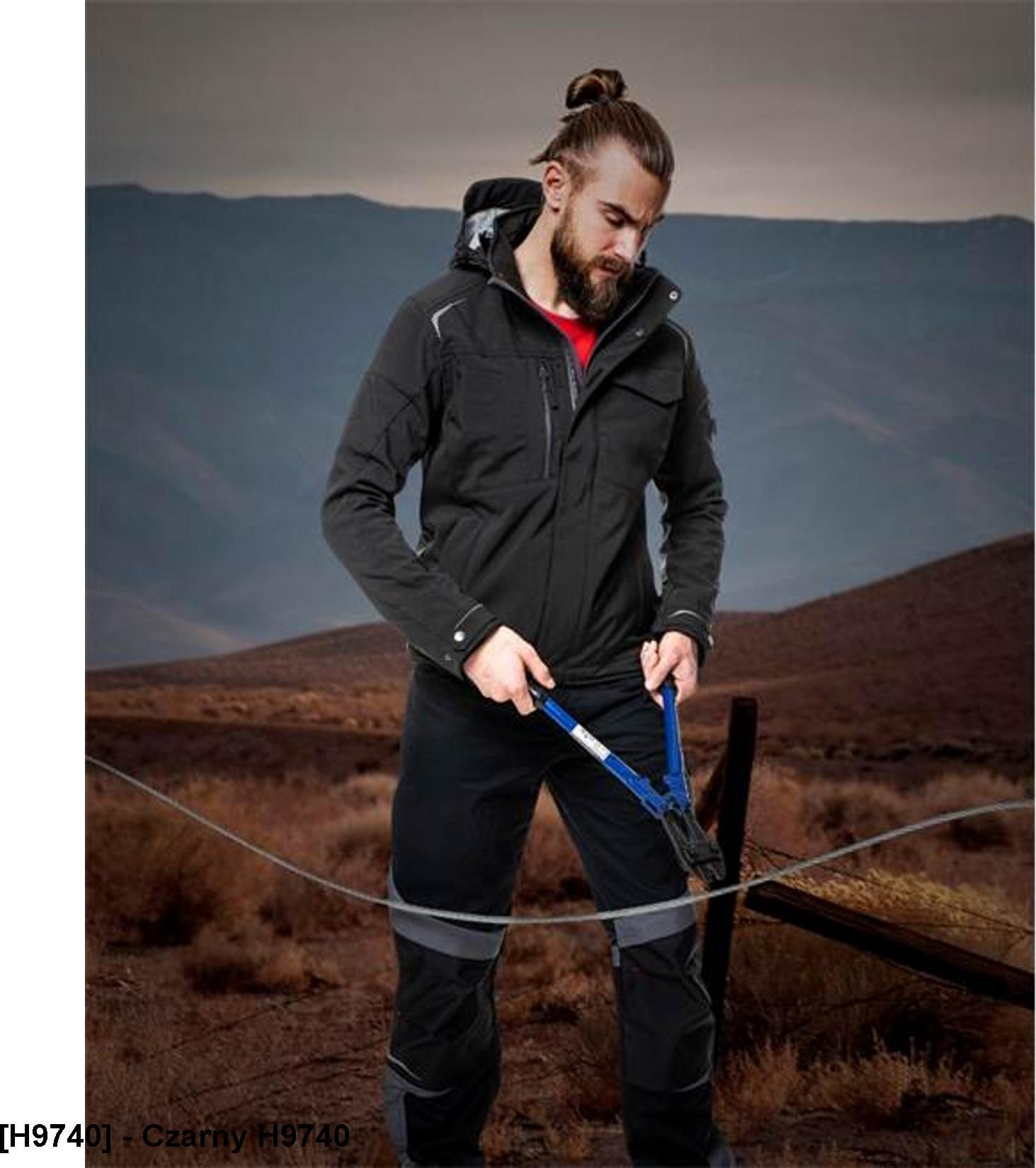 Ardon ARDON R8ED+ - kurtka softshell męska - Czarny H9740 2XL