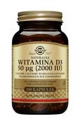 Suplementy diety - Solgar WITAMINA D3 naturalna 25mcg 100 kaps 4099551 - miniaturka - grafika 1