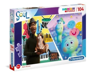 Clementoni Puzzle 104el. Super Kolor Soul - Puzzle - miniaturka - grafika 1