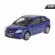 Zabawki interaktywne dla dzieci - Autko model 1:34 Ford Focus ST niebieski - miniaturka - grafika 1