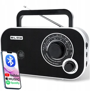 BLOW AM/FM RA12 czarno-białe - Radia - miniaturka - grafika 1
