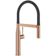 Baterie kuchenne - Grohe Essence Bateria kuchenna wysoka z wyciąganą wylewką DN 15 warm sunset 30294DA0 - miniaturka - grafika 1