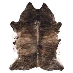 Dywan Sztuczna Skóra Bydlęca, Krowa G4740-1 Brązowa skórka brązowy 180x220 cm - Dywany - miniaturka - grafika 1