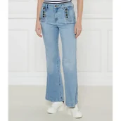 Spodnie damskie - LAUREN RALPH LAUREN Jeansy TARNE | flare fit - miniaturka - grafika 1