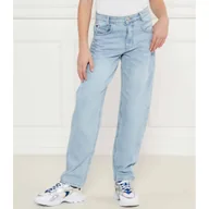 Spodnie i spodenki dla chłopców - HUGO KIDS Jeansy Straight fit - miniaturka - grafika 1