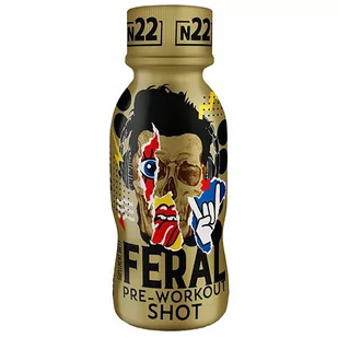 NUTRITION22 Feral Pre-Workout Shot 100ml Exotic - Przedtreningówki - miniaturka - grafika 1