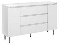 Szafki łazienkowe - Szafka Stojąca Z Blatem ETH 140 cm K - Biały Mat - miniaturka - grafika 1