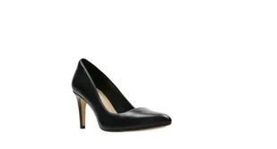 Laina Rae [black leather] - rozmiar 37.5 - Półbuty damskie - miniaturka - grafika 1