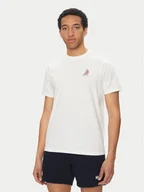 Koszulki męskie - Helly Hansen T-Shirt Shoreline 54601 Biały Regular Fit - miniaturka - grafika 1