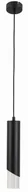 Lampy sufitowe - Hardin - lampa wisząca 1 płomienna czarny mat 342301-30 - miniaturka - grafika 1