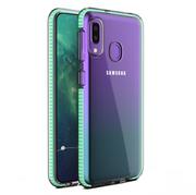 Etui i futerały do telefonów - Spring Case pokrowiec żelowe etui z kolorową ramką do Samsung Galaxy A20e miętowy - miniaturka - grafika 1