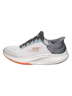 Skechers Sneakersy "Go Walk Max Walker - Next Gen" w kolorze biało-szarym - Trampki męskie - miniaturka - grafika 1