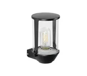 Lampy ogrodowe - Prezent 28212A - Kinkiet zewnętrzny TOBBO 1xE27/35W/230V IP54 czarny - miniaturka - grafika 1