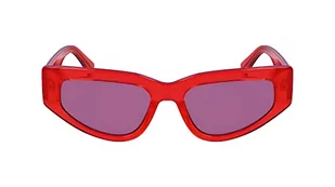 Calvin Klein Damskie okulary przeciwsłoneczne CKJ23603S, czerwone, jeden rozmiar, Czerwony, Rozmiar uniwersalny - Okulary przeciwsłoneczne - miniaturka - grafika 1