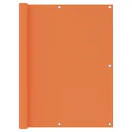 Parawany - vidaXL Parawan balkonowy, pomarańczowy, 120x600 cm, tkanina Oxford vidaXL - miniaturka - grafika 1