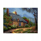 Pasmanteria - Ariadna, kanwa z nadrukiem dom 9010 - miniaturka - grafika 1