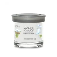 Świece - Yankee Candle Świeca zapachowa Clean Cotton tumbler - miniaturka - grafika 1