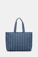Torebki damskie - Lacoste torebka bawełniana kolor niebieski NU4994PB - miniaturka - grafika 1