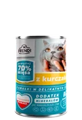 Mokra karma dla kotów - Frendi kawałki w delikatnym sosie z kurczakiem 400g - miniaturka - grafika 1